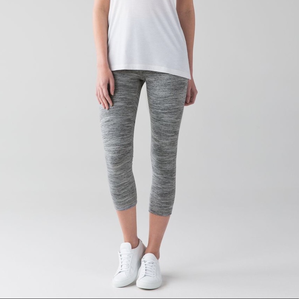 Lululemon Wunder Under Crops *Space Dye Camo